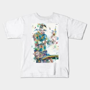 IGOR STRAVINSKY - watercolor portrait. 4 Kids T-Shirt